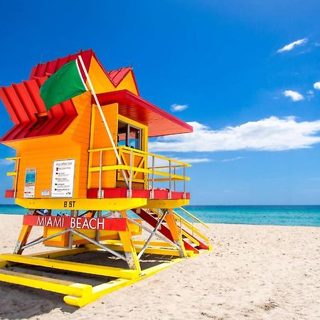 South Beach 2 Bedroom Family & Pet Friendly Apartment With Balcony & Free Parking Miami Beach Exterior photo