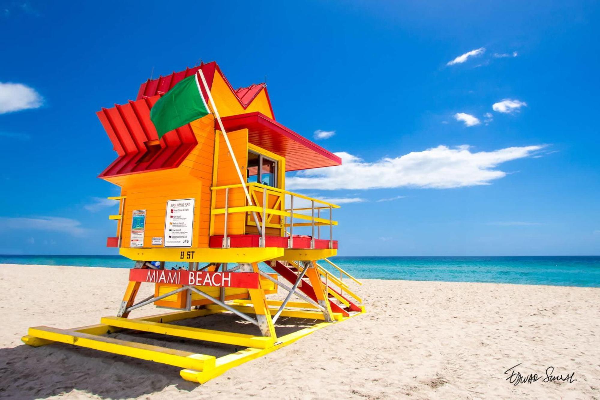 South Beach 2 Bedroom Family & Pet Friendly Apartment With Balcony & Free Parking Miami Beach Exterior photo